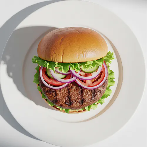 1/2 Beef Burger 