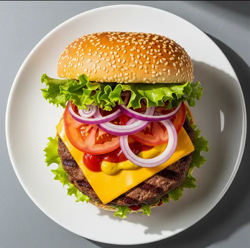 1/2 Cheeseburger 