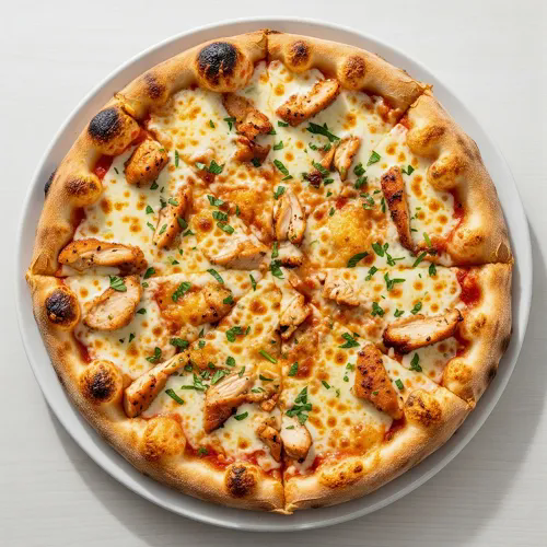Cheese & Chicken Pizza 
