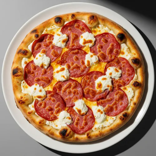 Cheese & Salami Pizza 