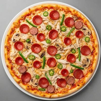 Juicy Jambalaya Pizza 